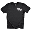 Bada Bing Sopranos Strip Club Logo Embroidered Black Tee Shirt, Unisex