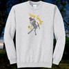 Stay Spooky Embroidered Crewneck Sweatshirt, Black, Unisex