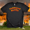 Load image into Gallery viewer, Unhinged Hottie Flame Font Embroidered Tee Shirt, Unisex